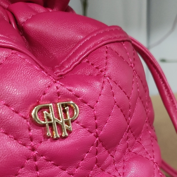 PurseN Fuchsia Quilted Mini Jewelry Travel Bag - Picture 4 of 8